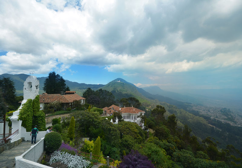 See Bogota From Above: Mount Monserrate